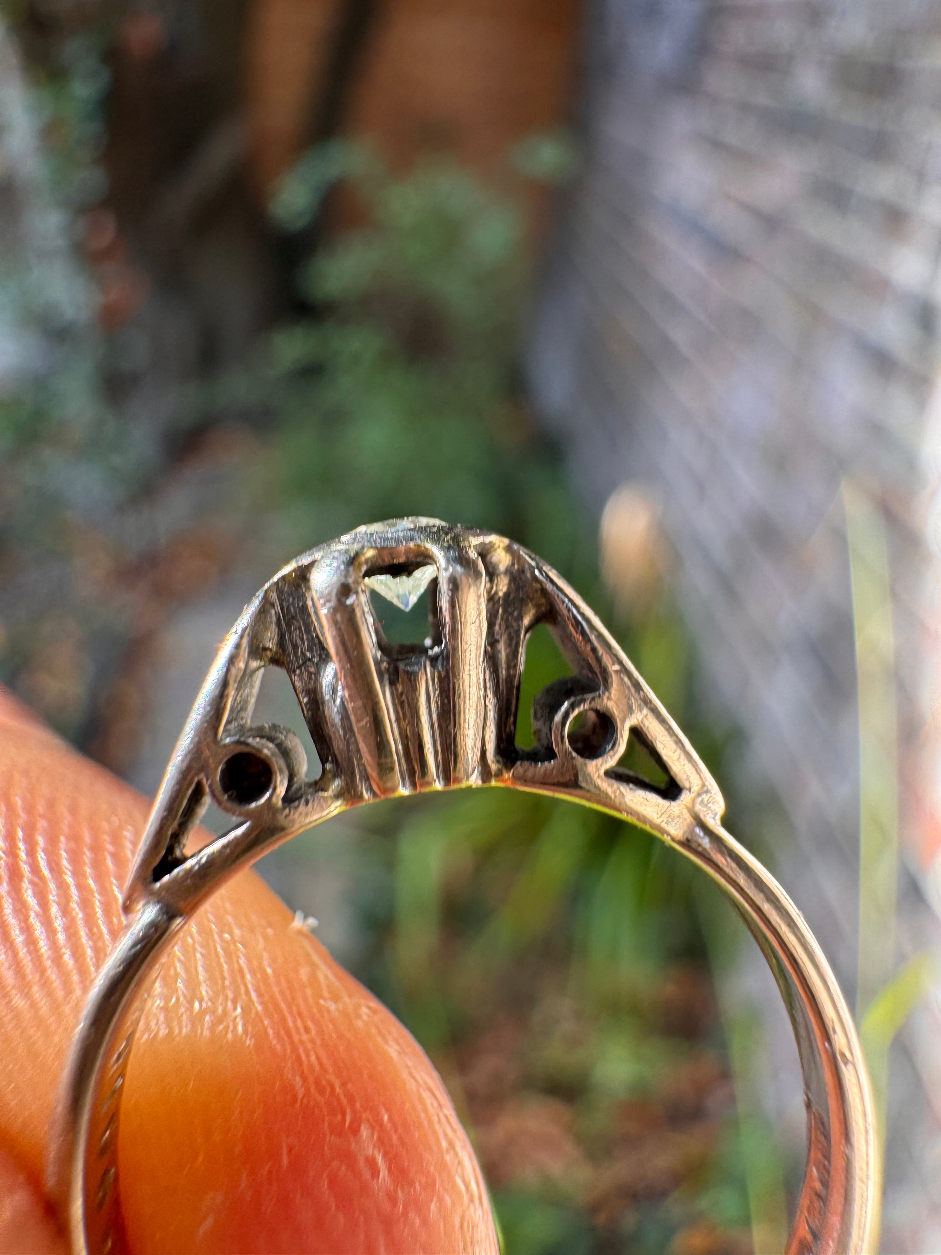 18ct Diamond Solitaire Engagement Ring Estimate £180- £290