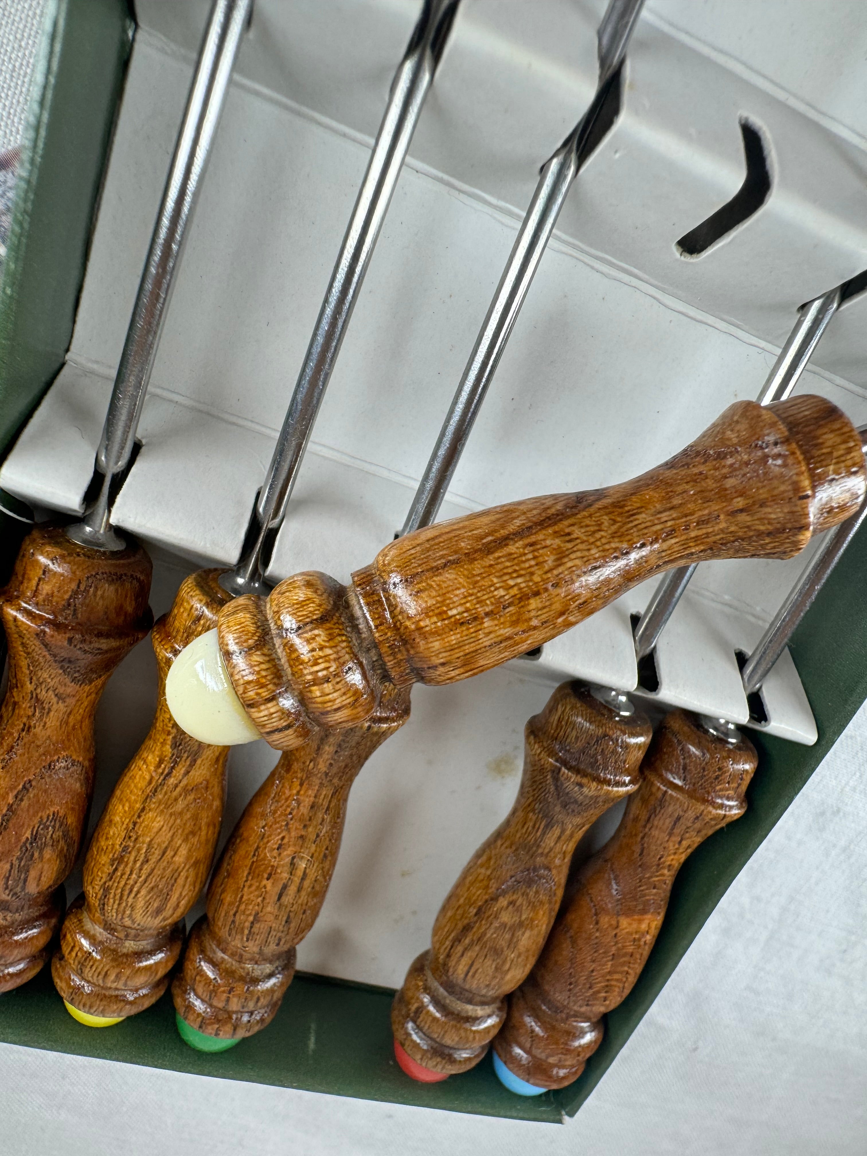 Vintage Italian Cocktail Fork Set