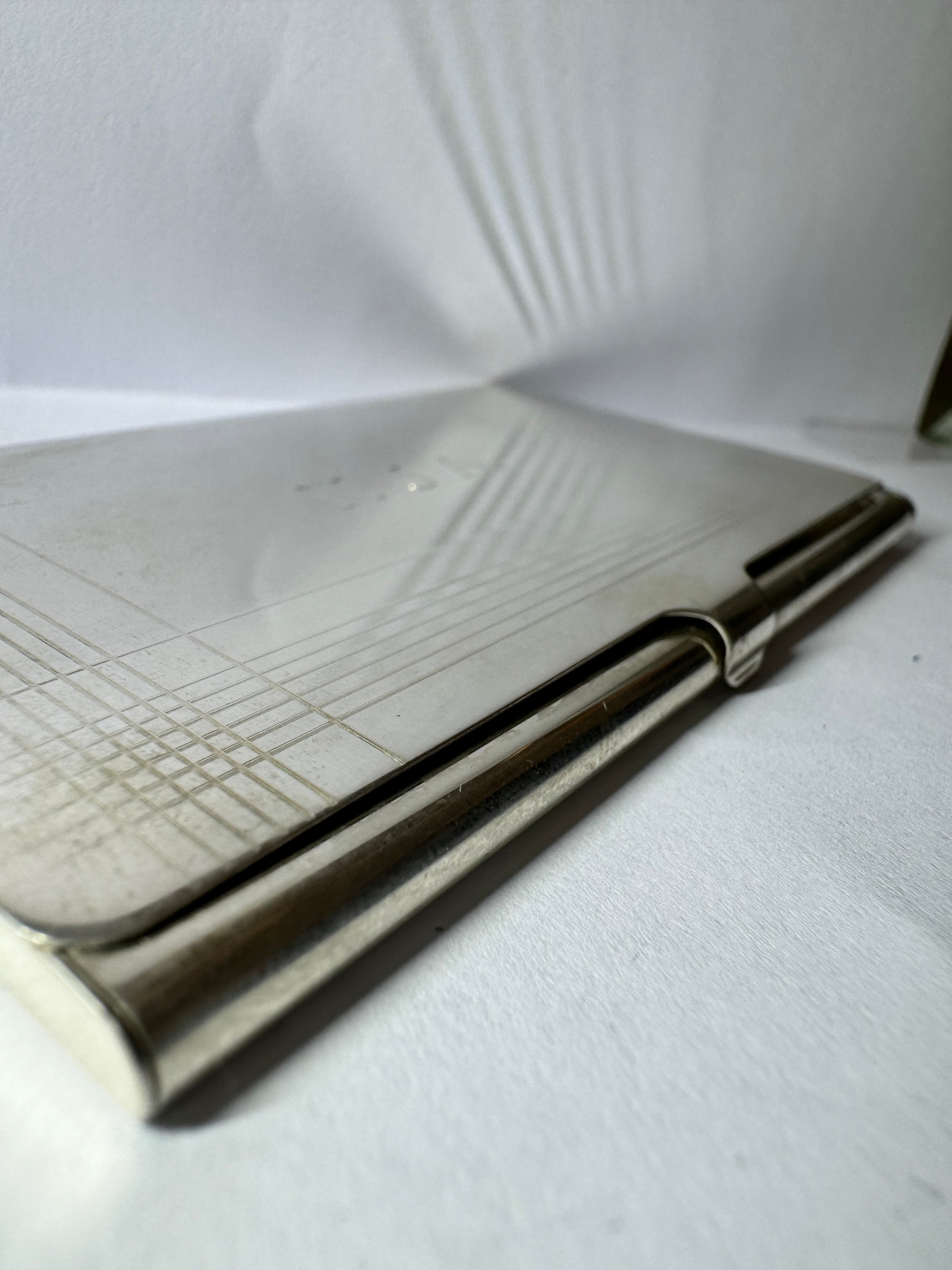 Tiffancy & Co Solid Silver Card Case