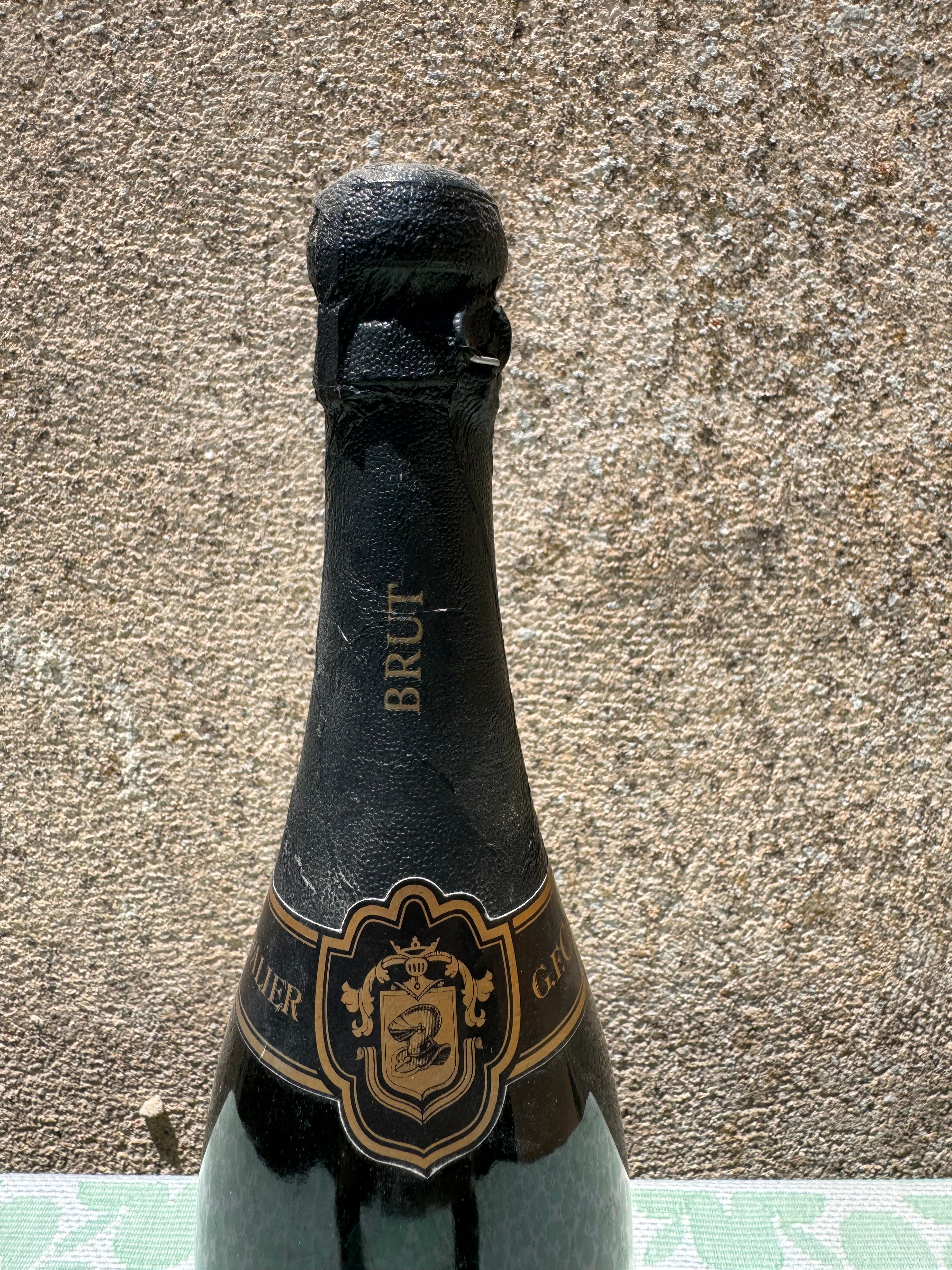 Sealed bottle of G F Chevalier