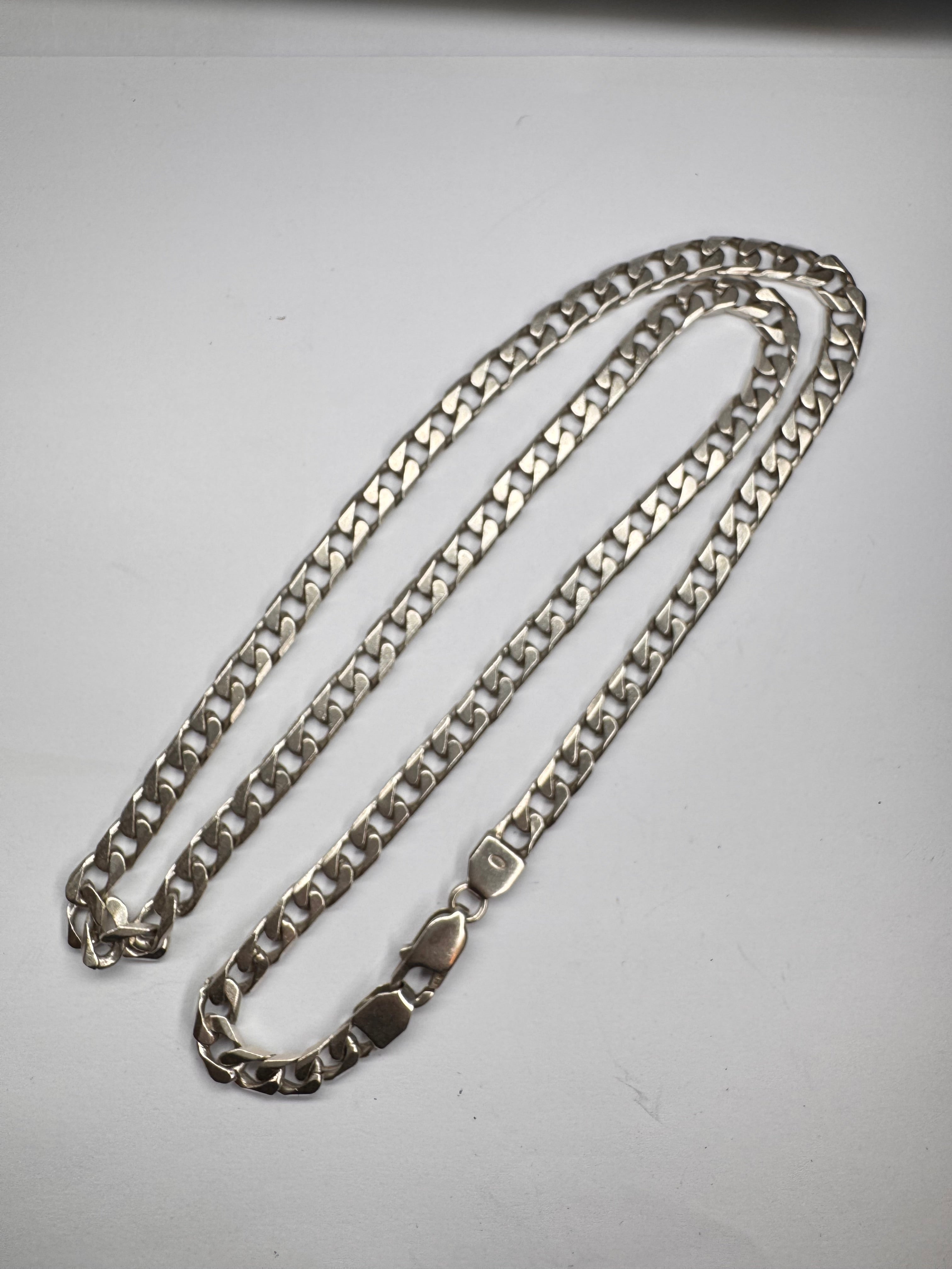 Solid Silver 24in chain