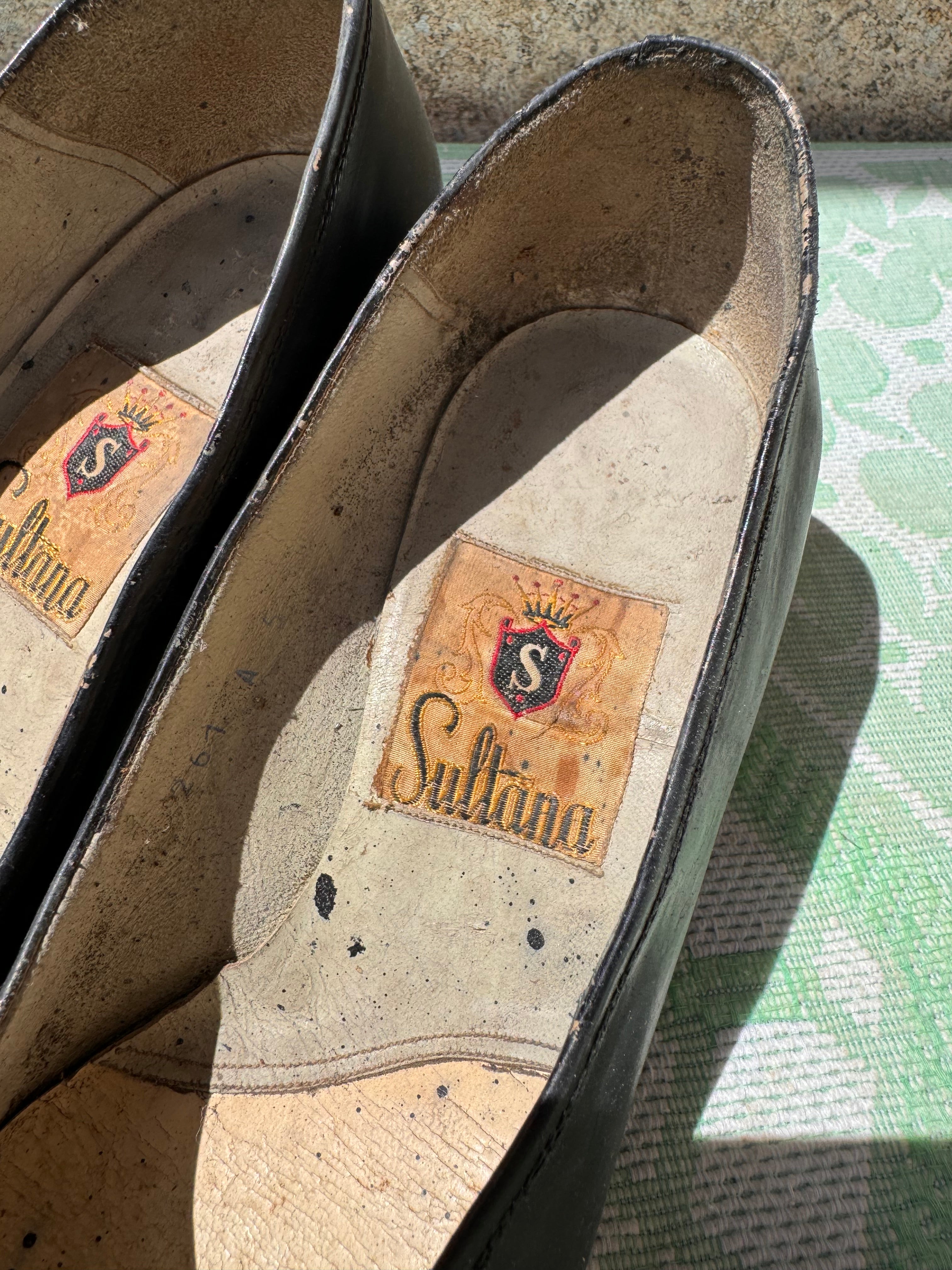 Regina Sultana Leather Vintage Italian Women’s Shoes